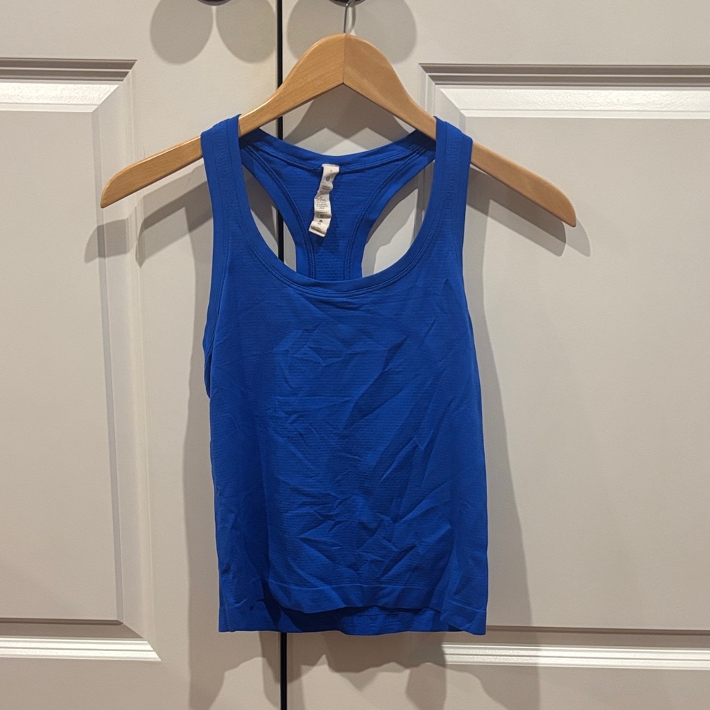 Lululemon Athletica Vibrant Blue Tank Top